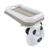 Airplane Inflatable Bed for Toddler with High Sides and Travel Bag,Comfortable Airplane Bed for Toddler Travel & Play