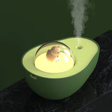 Upgraded Creative Avocado Essential Oil Diffuser，Intelligent Anti-Dry Burn，Ultrasound Humidifier，Bedside Atmosphere Night Light In Australia - Darrahopens