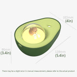 Upgraded Creative Avocado Essential Oil Diffuser，Intelligent Anti-Dry Burn，Ultrasound Humidifier，Bedside Atmosphere Night Light