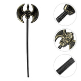 Halloween Viking Medieval Costume AxeSkull Design Axe Simulated Axe Grim Reaper Executioner Fake Blade Costume Battle Axe In Australia - Darrahopens