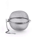 Stainless Steel Mesh Tea Ball Tea Strainers Tea Infuser Strainer Filters for Tea Extended Chain Hook for Brew Loose In Australia - Darrahopens