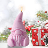 Silicone Mold, 3D Christmas Silicone Gnome Mold, Christmas Candle Mould, Candles, Soap, Christmas Ornament
