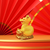 Chinese Golden Dragon Statue Animals Sculpture Attract Wealth And Protect Your Home Great Gift For And Family Dragon Figurine In Australia - Darrahopens