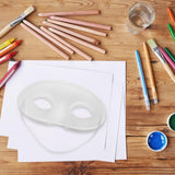 10 Pcs White Paper Masks Party Blank Mask Hand Painted Mask Party Favors for Personality Blank Mask In Australia - Darrahopens