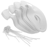 10 Pcs White Paper Masks Party Blank Mask Hand Painted Mask Party Favors for Personality Blank Mask In Australia - Darrahopens