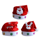 Snowman Reindeer Gifts Party Gift Thick Plush Warm Hat Children Adult Gift Christmas Hats Adults Bulk For Kids Light Up For Women