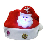 Snowman Reindeer Gifts Party Gift Thick Plush Warm Hat Children Adult Gift Christmas Hats Adults Bulk For Kids Light Up For Women