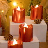 24 PCS LED Tea Lights Candles Battery Operated Flameless Flickering Candles Votive Candles for Wedding Table Festival Halloween In Australia - Darrahopens