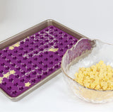 DIY Dog Treat Pan Silicone Mold 112-Cavity Mini Star Mold for Baking Ice Cube Chocolate Drops Dog Treats Pan Gummy Candy Cookie