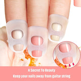 25 pcs Silicone Finger Guards Anti-slip Finger Protection Covers Caps for Stringed Instruments Guitar Bass Counting Sewing, 5 Sizes In Australia - Darrahopens