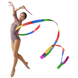 Streamers Sticks Ribbon Streamers Gym Ribbons Dance Rainbow Ribbon Rhythm Ribbon Rhythmic Gymnastics Ribbons Twirling Wands