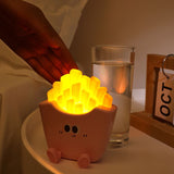Silicone Bedroom Night Lamp with Touch Lamp Novelty Table Decor Nightlight Fun Gifts for Kids, Adult Baby Breastfeeding