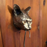 Cat and Mouse Wall Hangings Decor Cat Wall Mounted Sculpture Door Knocker Resin Statue Decoration for Home Door Outdoor Garden In Australia - Darrahopens