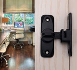 Barn Door Lock Hardware, Noctilucent 90 Degree Heavy Duty Gate Latches Flip Latch Safety Door Bolt Latch Lock, Barn Sliding Door Latch In Australia - Darrahopens