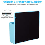 Pen Organizer Magnetic Fridge Storage Box Cans Marker Pencil Pen Holder Desk Organizer Storage Accessory Magnet Plastic