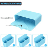 Pen Organizer Magnetic Fridge Storage Box Cans Marker Pencil Pen Holder Desk Organizer Storage Accessory Magnet Plastic In Australia - Darrahopens