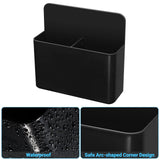 Magnetic Marker Holder for Whiteboards/Fridge/Refrigerator, Magnetic Pen Holder Dry Erase Tray with Anisotropic Magnet Backing,Black