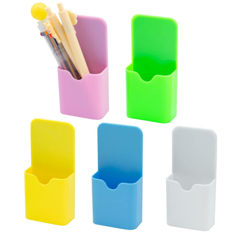 5pcs Magnetic Dry Erase Marker Holder, Whiteboard Marker Holder, Magnetic Pen Pencil Storage Organizer, Magnet Pencil Cup In Australia - Darrahopens