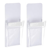 Magnetic Pen Holder for Refrigerator, 2 Pack Dry Erase Marker Pencil Holder Cup Organizer for Fridge Whiteboard Locker, White In Australia - Darrahopens
