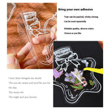 Herbarium New Dried Flower Bookmarks Kit, DIY Handmade Botanical Specimen Bookmark, Transparent Dried Flower Bookmarks