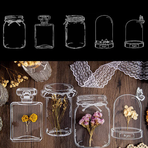 Dried Flower Bookmark,Transparent Dried Flower Bookmarks, Clear DIY Bookmarks for Dried Flowers (20pcs)