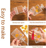 Dried Flower Bookmark, Transparent Dried Flower Bookmarks Clear Jars, Handmade DIY Plant Bookmark Set, Drift Bottle Beautiful In Australia - Darrahopens