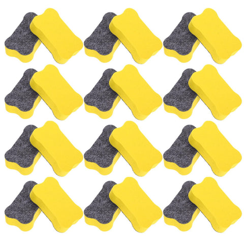 Mini Dry Erase Erasers,48Pcs Whiteboard Erasers Chalkboard Cleansers Wiper Small Glass Board Eraser for Classroom Office In Australia - Darrahopens