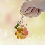 DIY Star Cat Claw Plum Keychain Silicone Epoxy Mold DIY Ornament Pendant Jewelry Crafting Mould for Valentine Love