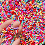 40g Fake Sprinkles Resin Sprinkles Fake Candy Sprinkles Clay Sprinkles Polymer Sprinkles Polymer Clay Slices for Nail Art DIY