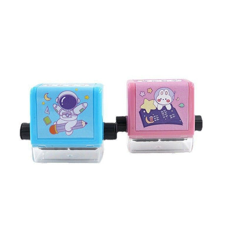 Teaching Stamps for Kids,Smart Math Roller Stamps,Refillable Ink Math Practice Stamp for Preschool Kindergarten Classroom Supplies