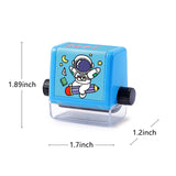 Teaching Stamps for Kids,Smart Math Roller Stamps,Refillable Ink Math Practice Stamp for Preschool Kindergarten Classroom Supplies