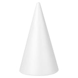 Foam Cone Polystyrene Cone Shapes White Christmas Tree Crafts Table Centerpiece Props Craft Foam Cones White Cone Shaped