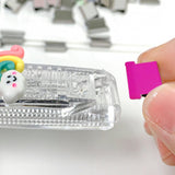 100PCS Colorful Binder Clips, Work with Clam Clip Dispensers,40 Sheet Capacity for Home Food Packaging, Fixing Loose Leaf Pape