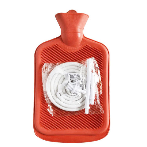 Rubber Enema Bag Kit Anal Douche Vaginal Douche Enema Cleaner for Women’s or Man’s Health Irrigator (2L)