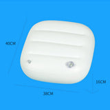 Booster Seat, PVC, Inflatable Tub Seat, Bathtub Massage Cushion Seat Cushion Portable Cooling Cushion Foldable Foot Pad for Home In Australia - Darrahopens