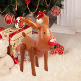 PVC Inflatable Christmas Ornament Home Decor Scene Layout Prop Christmas Decoration for Outdoor Pool, Elk In Australia - Darrahopens