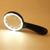 3 Times Magnifying Glass Clothes Drawer Labels 3X Magnifying Glass Magnifier for Seniors Reading Loupe Magnifier Magnifying