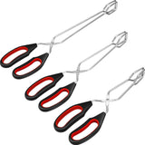 3 Pack Stainless Steel Scissor Tongs 9/11/ 12 Inch Cooking Scissor Tongs Kitchen Baking Bread Food Tong Barbecue Grilling Tongs In Australia - Darrahopens
