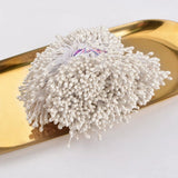Stamens for Crafts, 1800 Pcs Stamens for Artificial Flowers DIY Wedding Party Home Scrapbook Decoration,White In Australia - Darrahopens
