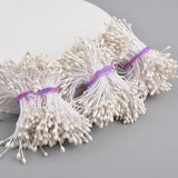 Stamens for Crafts, 1800 Pcs Stamens for Artificial Flowers DIY Wedding Party Home Scrapbook Decoration,White In Australia - Darrahopens