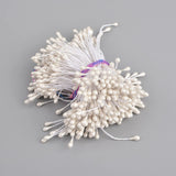 Stamens for Crafts, 1800 Pcs Stamens for Artificial Flowers DIY Wedding Party Home Scrapbook Decoration,White In Australia - Darrahopens