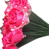 100pcs/Package Green Floral Stem Wire for Artificial Flower Making 12 inch Plastic Twist Ties Plant Ties Reusable In Australia - Darrahopens