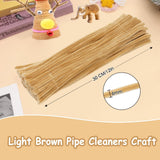 200pcs Pipe Cleaners Chenille Stems for Craft, Christmas Craft Supplies for DIY Art & Creative Crafts Decorations（Apricot） In Australia - Darrahopens