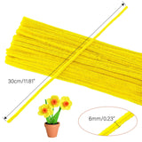 200Pcs Pipe Cleaners Chenille Stems, Yellow Pipe Cleaners for Easter DIY Craft, 12 inch Crafting Pipe Cleaners, 6mm Chenille Stem In Australia - Darrahopens
