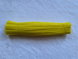 200Pcs Pipe Cleaners Chenille Stems, Yellow Pipe Cleaners for Easter DIY Craft, 12 inch Crafting Pipe Cleaners, 6mm Chenille Stem
