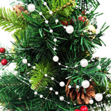 16.5 Ft Christmas Beads Decoration Pearl Strands Chain for Christmas Tree Decoration Indoor Outdoor Home Mantle Fireplace Holiday In Australia - Darrahopens