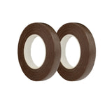 Floral Tape 0.43 inch Flower Tape Brown Floral Tape for Bouquets Floral Arranging Stem Wrap Craft (Brown, 22yards) In Australia - Darrahopens
