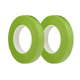 4 Pieces Floral Tape Stem Wrap 1/2 Inch x 22 Yards Flower Tape for Bouquet Stem Wrapping and Crafts-No-Stick(Bright Green)