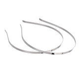 15 Pcs 5mm Smooth Metal Headbands Frames Blank Base Hairband Head Bands Hair Band Hairband Headband Women DIY Accessory In Australia - Darrahopens