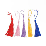 5-Inch Handmade Soft Craft Mini Tassels for Jewelry Making, Souvenirs, Bookmarks, DIY Crafts (30 PCS,Color is arbitrary) In Australia - Darrahopens